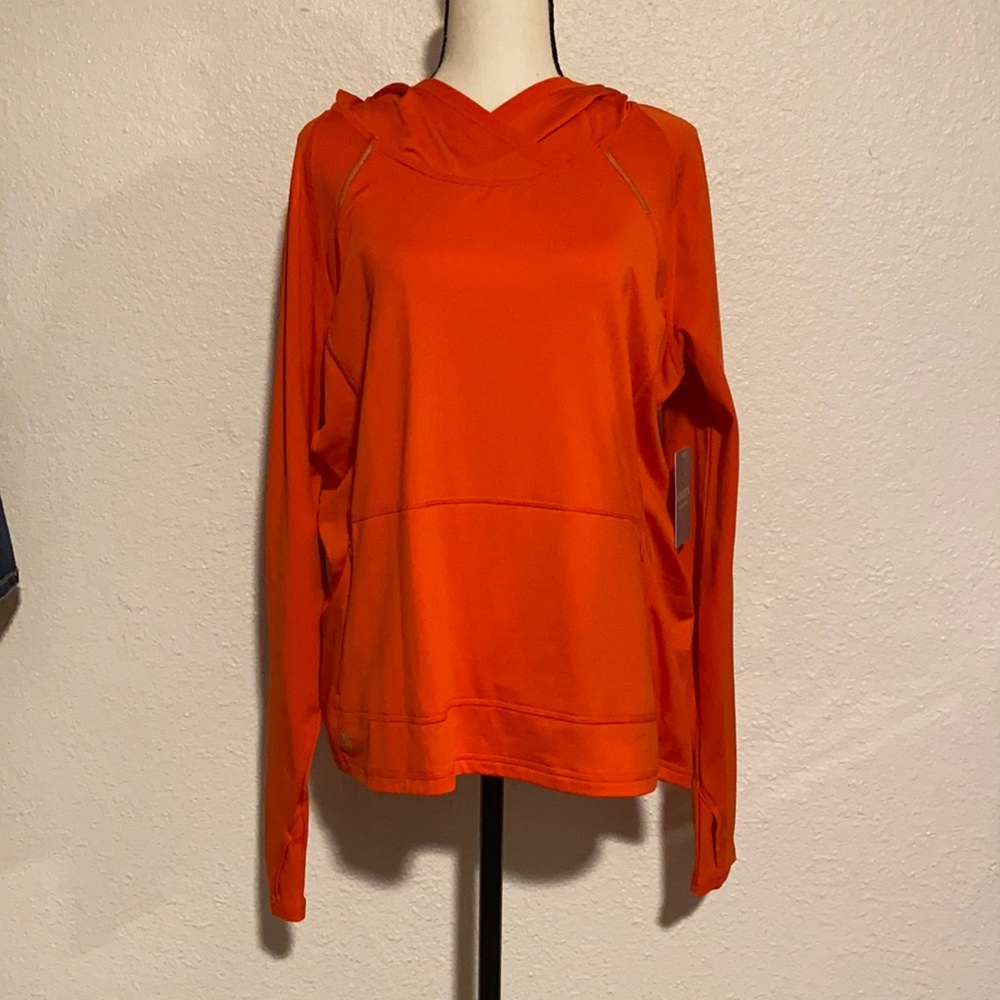 NWT Athleta Plush Tech Wrap Front Hoodie